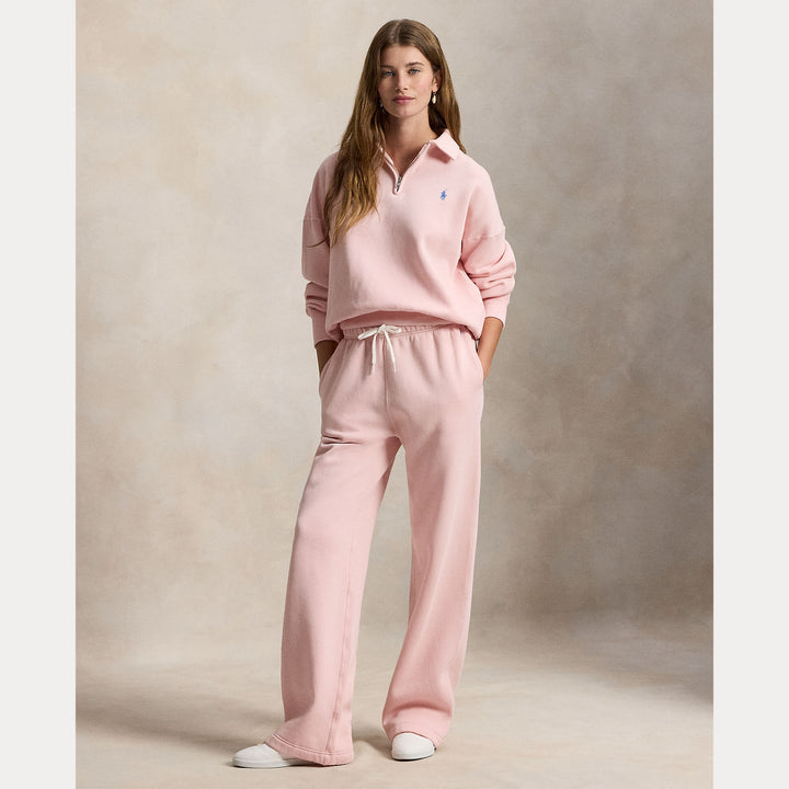 Knit-Open Bottom Sweatpant-Pants