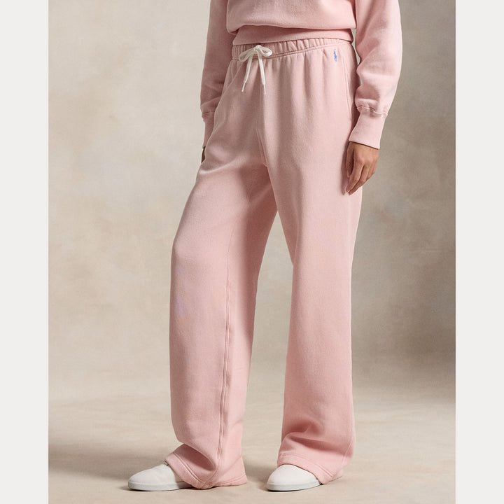 Knit-Open Bottom Sweatpant-Pants