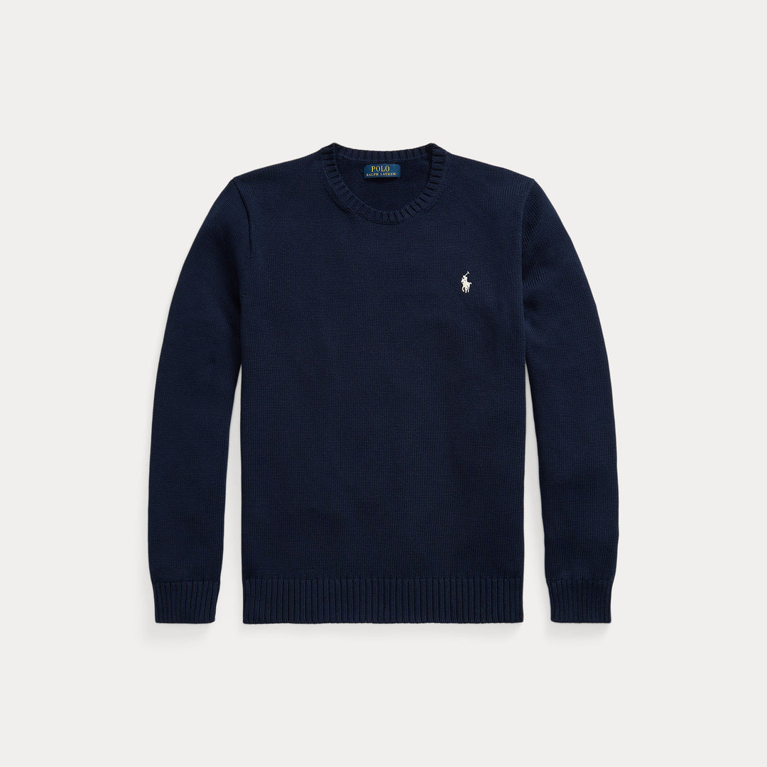 COTTON CREWNECK SWEATER