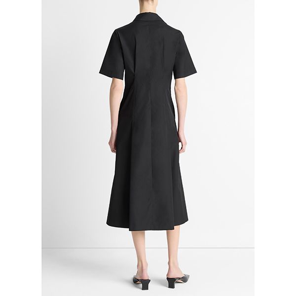 VINCE S/S SHIRT DRESS