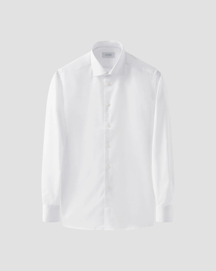 Slim Fit Solid Signature Twill Shirt
