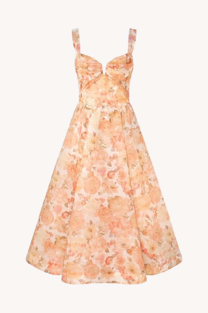 Rebellion Drape Midi Dress